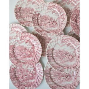 Vintage Royal Wessex Stage Coach
Serving Dinner Plate Made In England/ New
